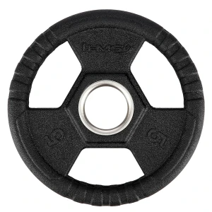 CZARNY TALERZ OLIMPIJSKI OGUMOWANY 5 KG